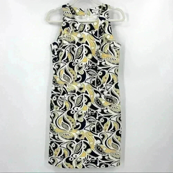 Banana Republic Paisley Shift Dress With Pockets - Picture 5 of 13